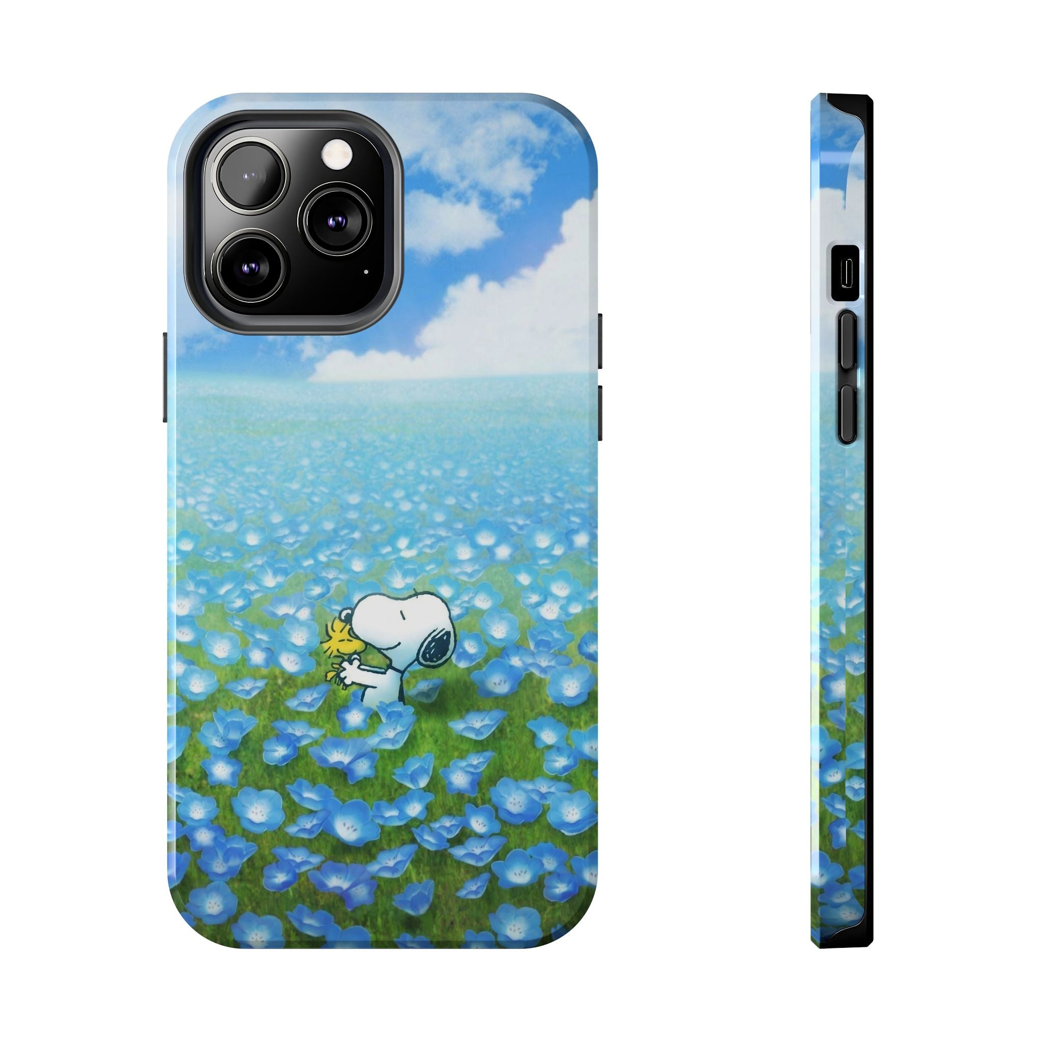 Blue Flower Field Case