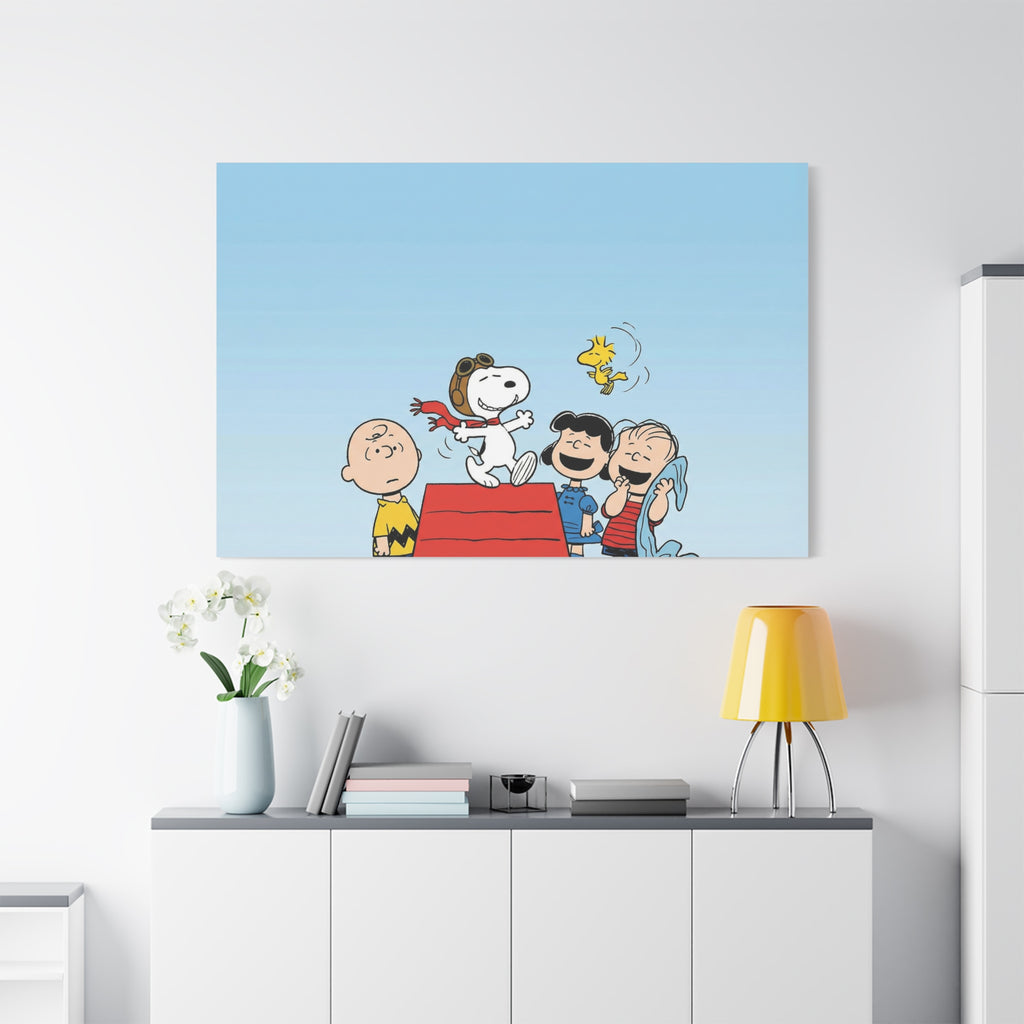 Snoopy and Friends Canvas