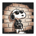 Cool Sunglasses Dog Canvas