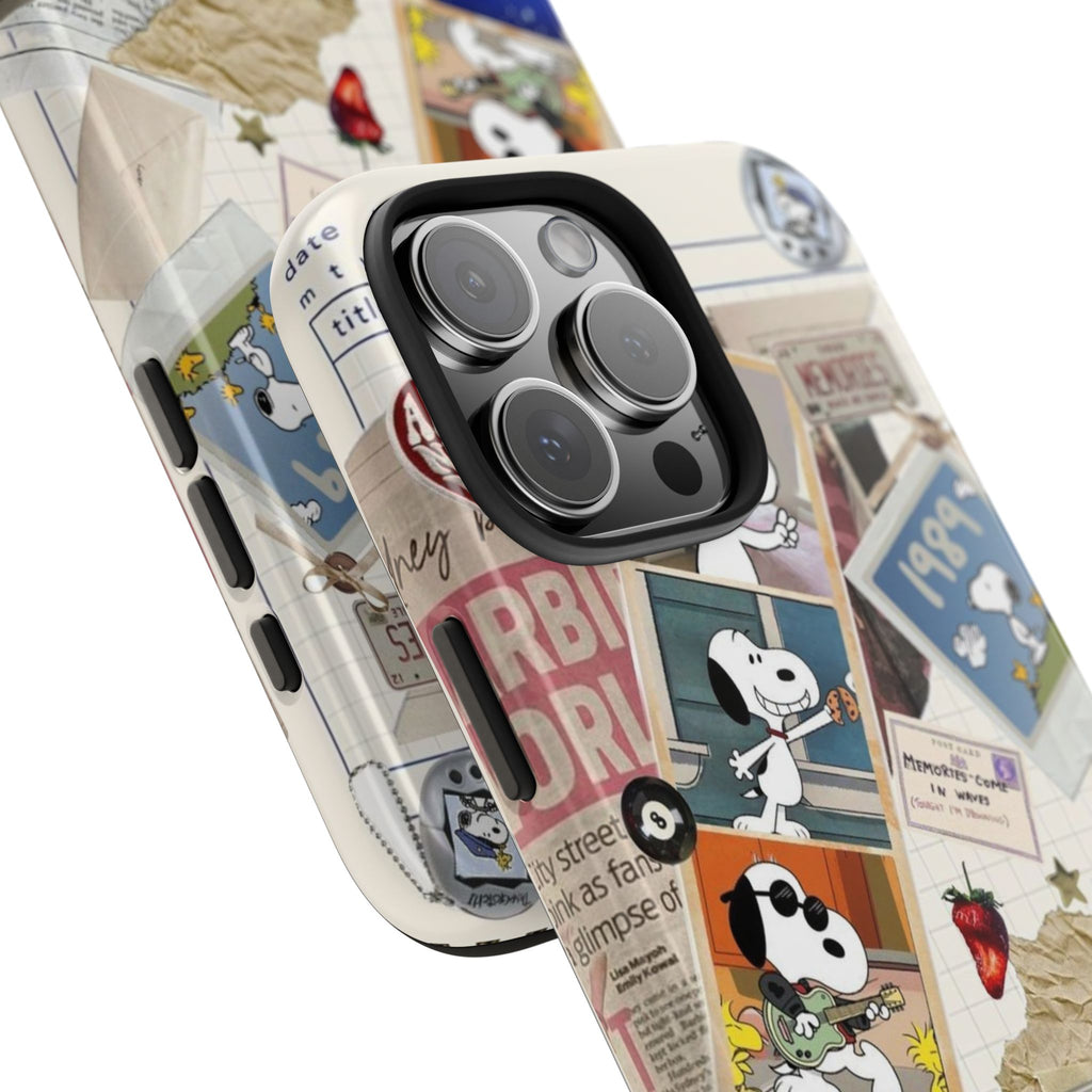 Retro Snoopy Collage Phone Case