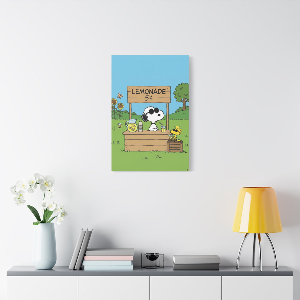 Lemonade Stand Canvas