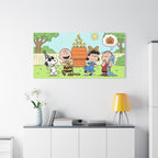 Peanuts Gang Halloween Canvas