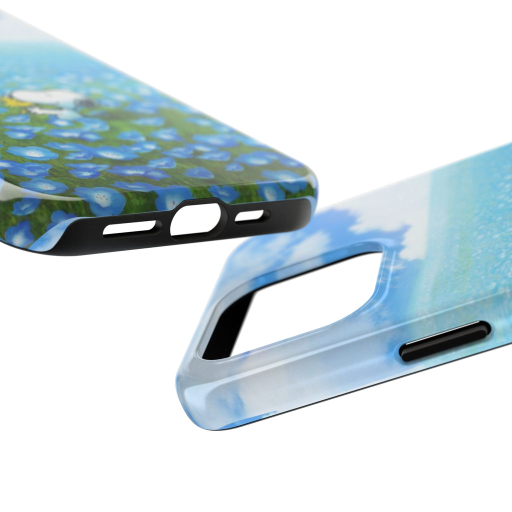 Blue Flower Field Case