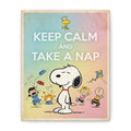 Keep Calm Nap Canvas