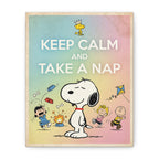 Keep Calm Nap Canvas