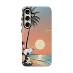 Snoopy Beach Sunset Phone Case