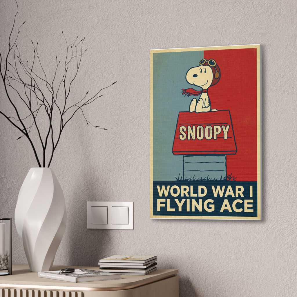 WWI Flying Ace Canvas