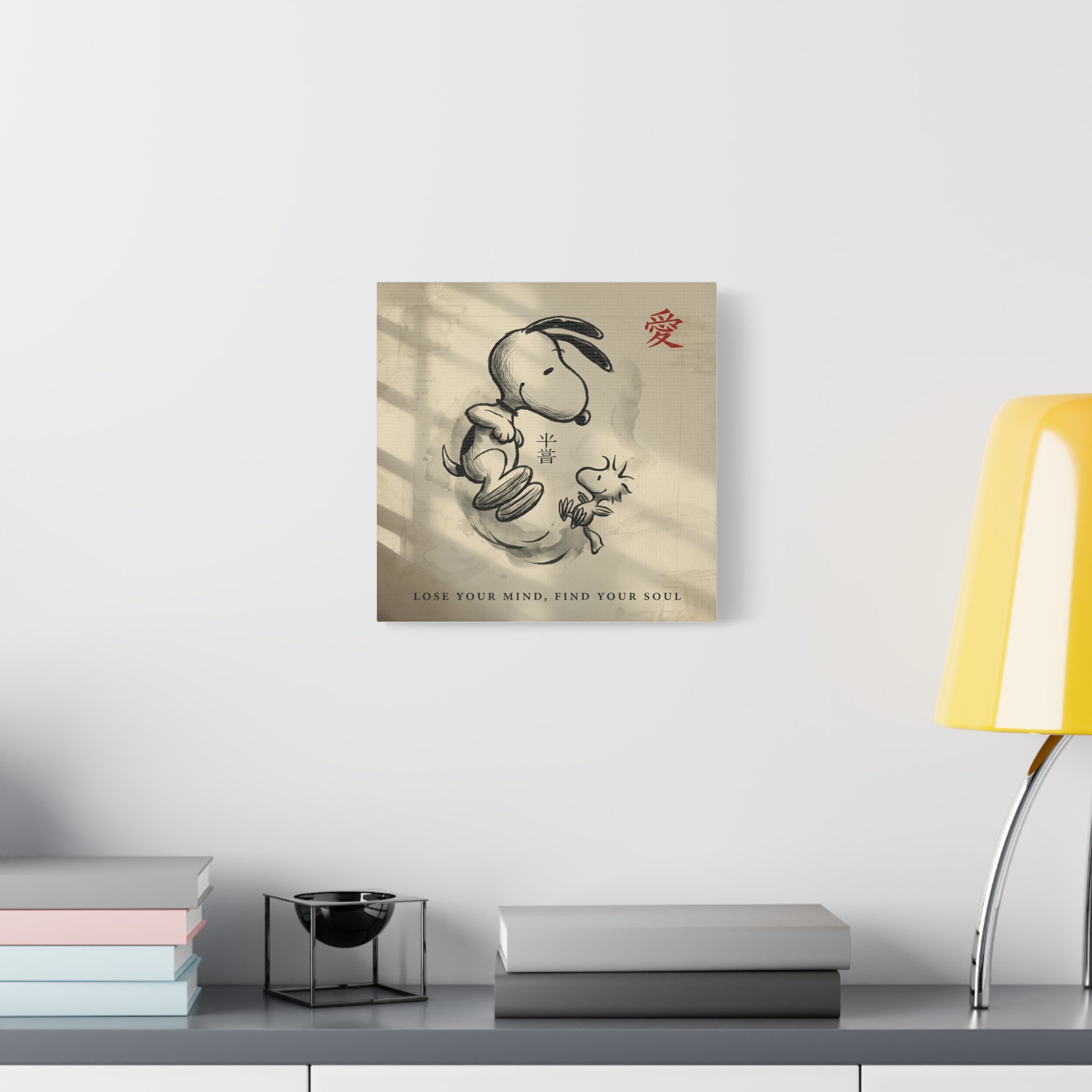 Zen Snoopy Woodstock Canvas