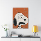 Snoopy Scared Face Canvas