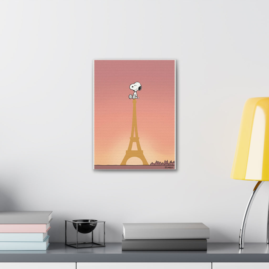 Eiffel Tower Canvas