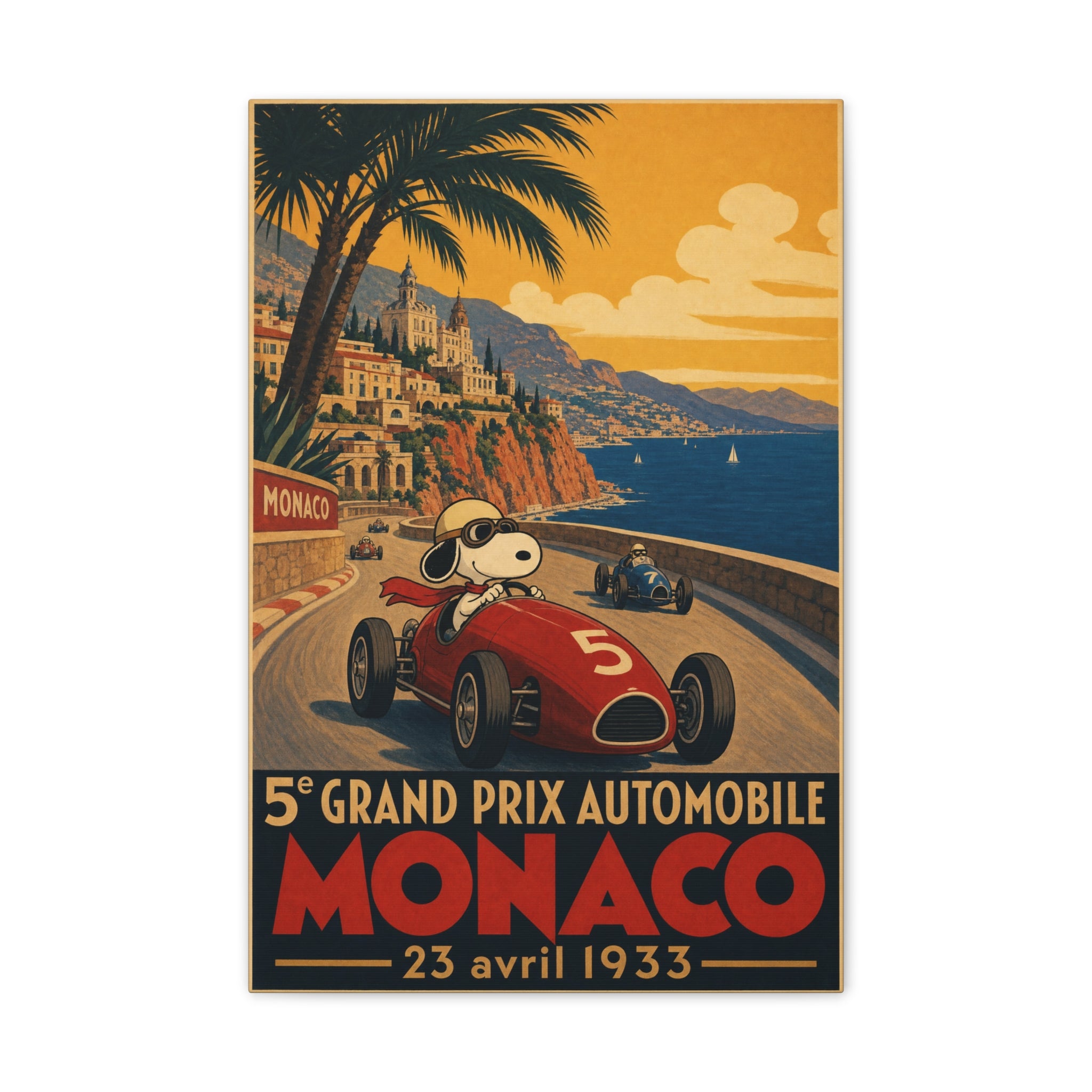 Monaco Grand Prix Canvas