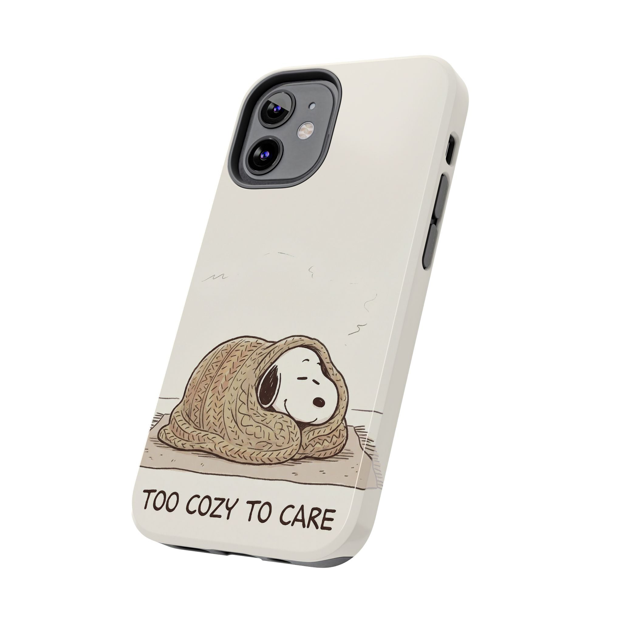 Too Cozy To Care Case