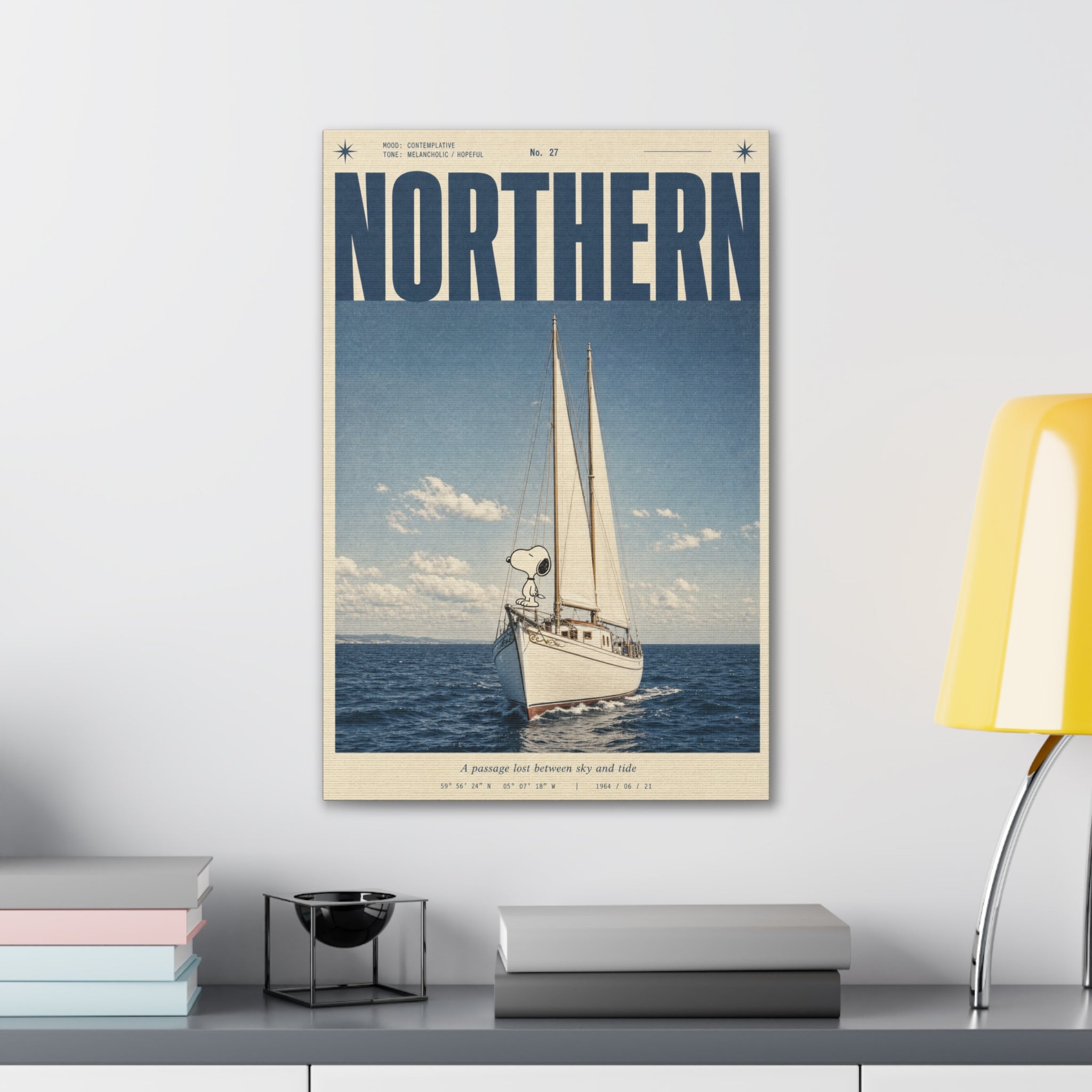 Northern Sailboat Canvas