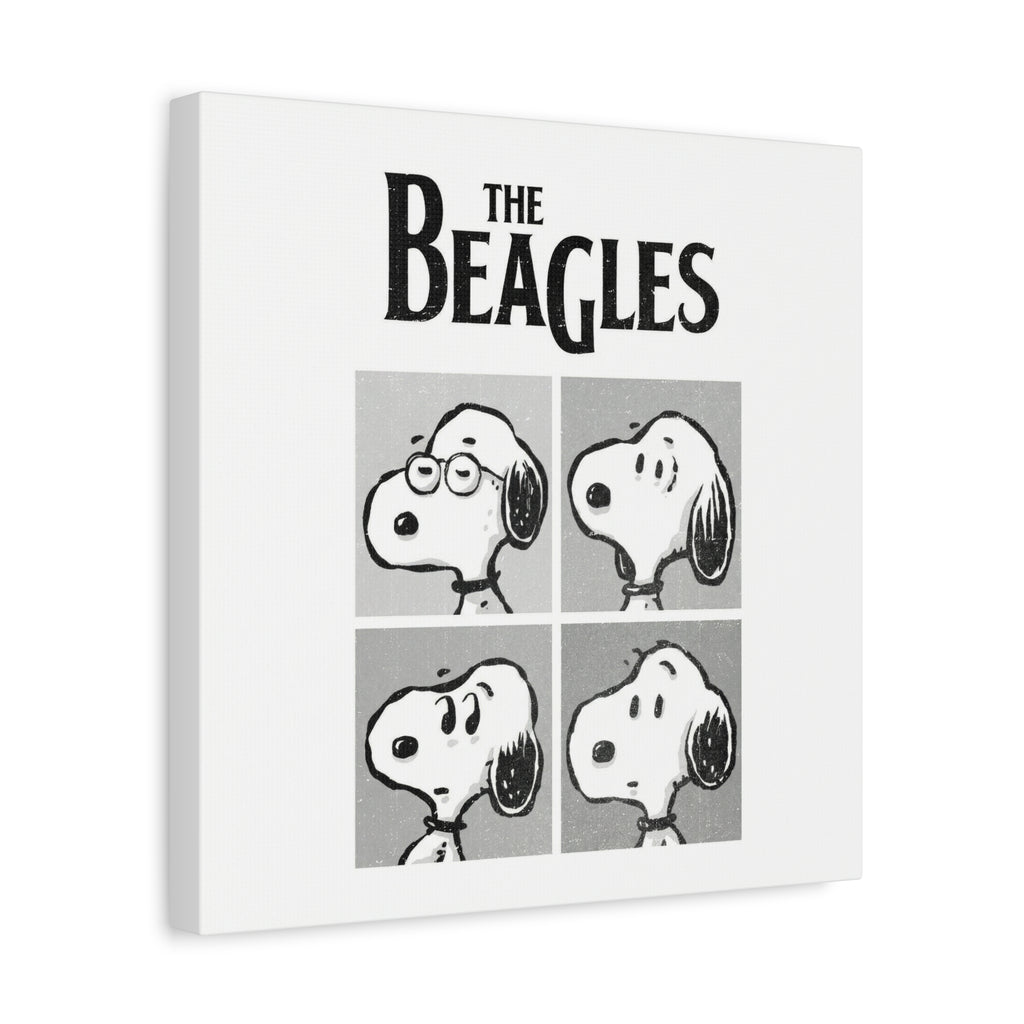 The Beagles Pop Canvas