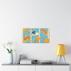 Goldfish Swim Canvas