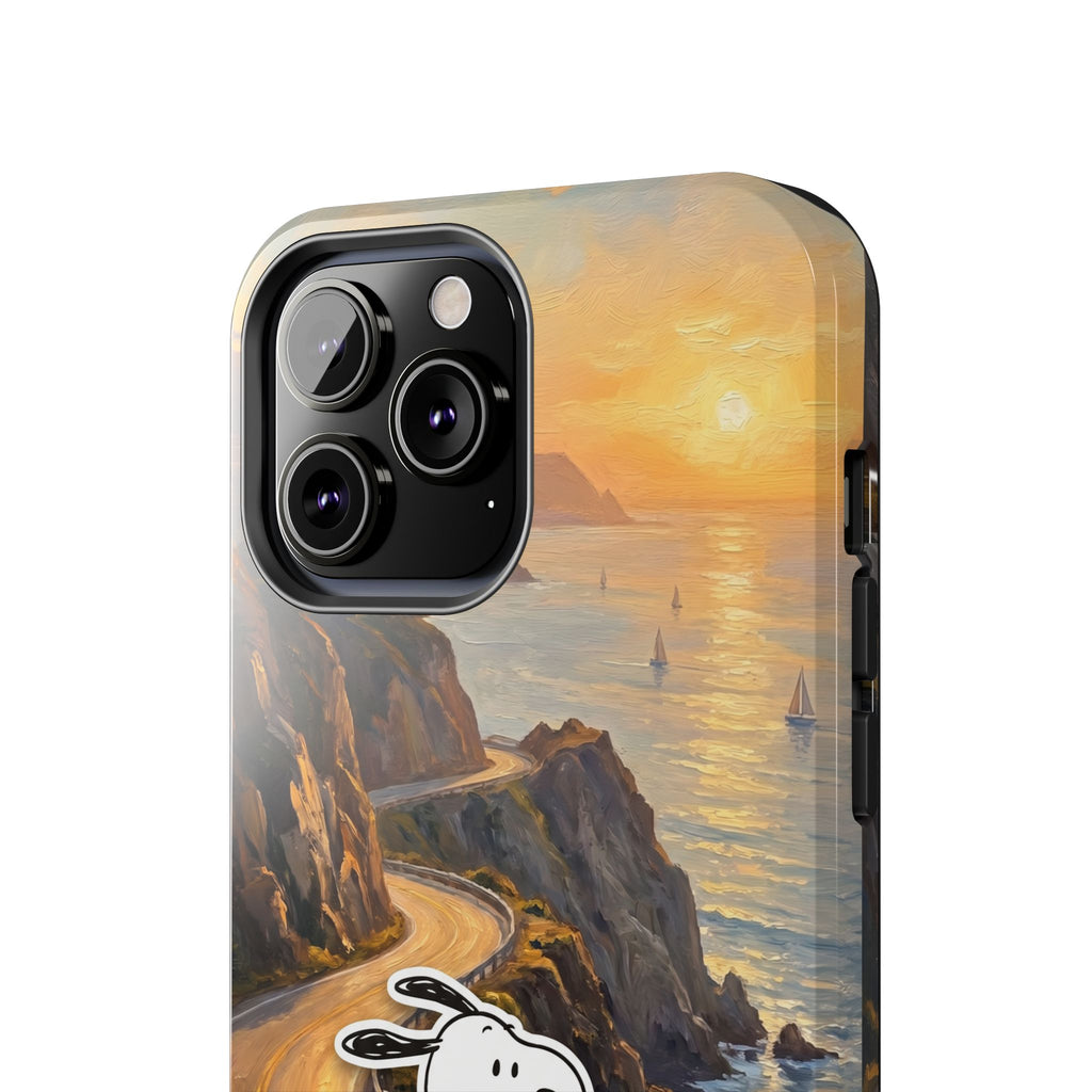 Snoopy Woodstock Bicycle Phone Case