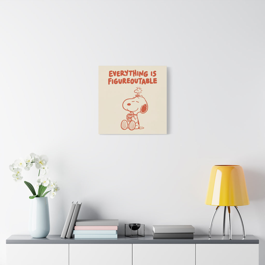 Sunny Meadow Friends Canvas