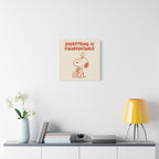 Sunny Meadow Friends Canvas