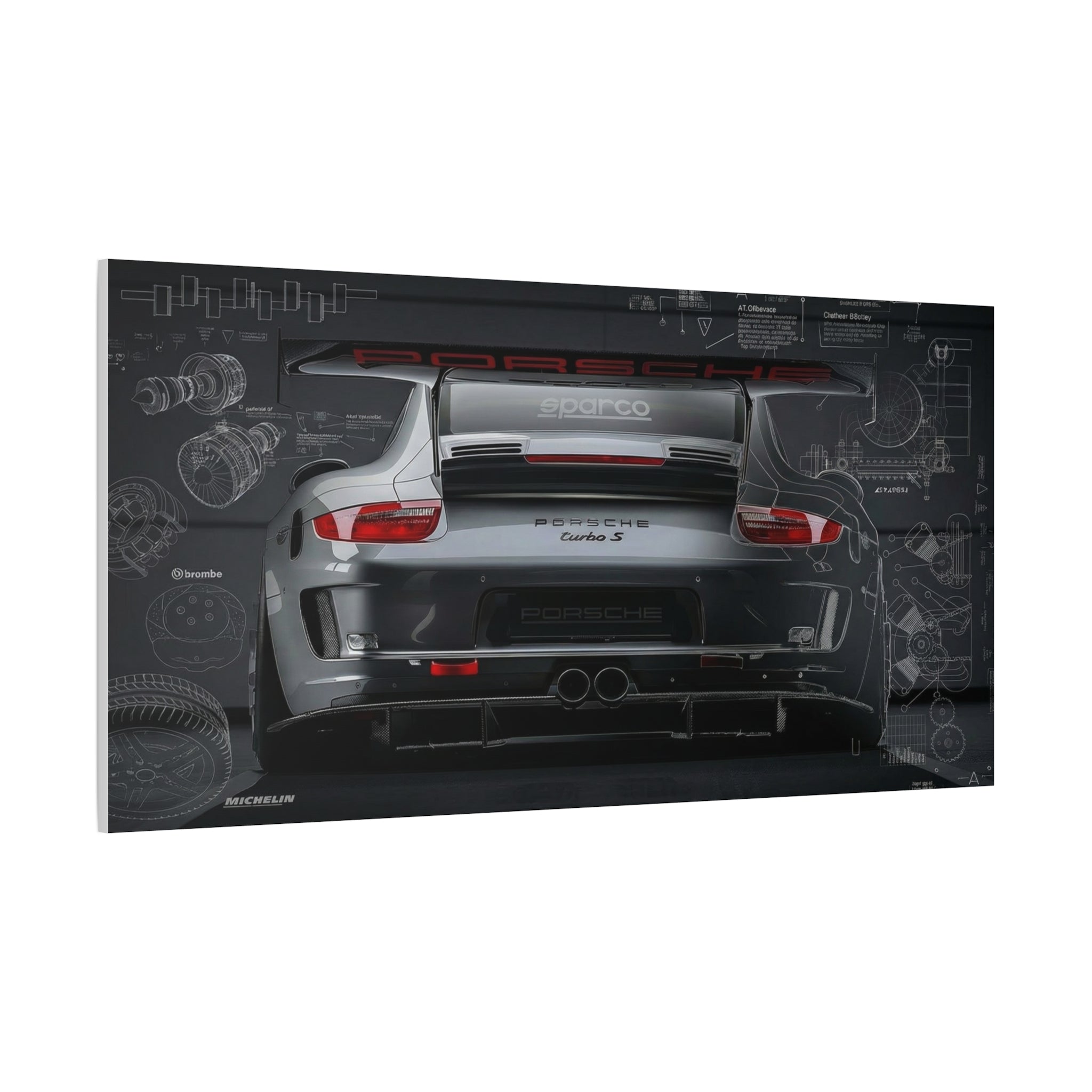 Porsche GT3 RS Canvas
