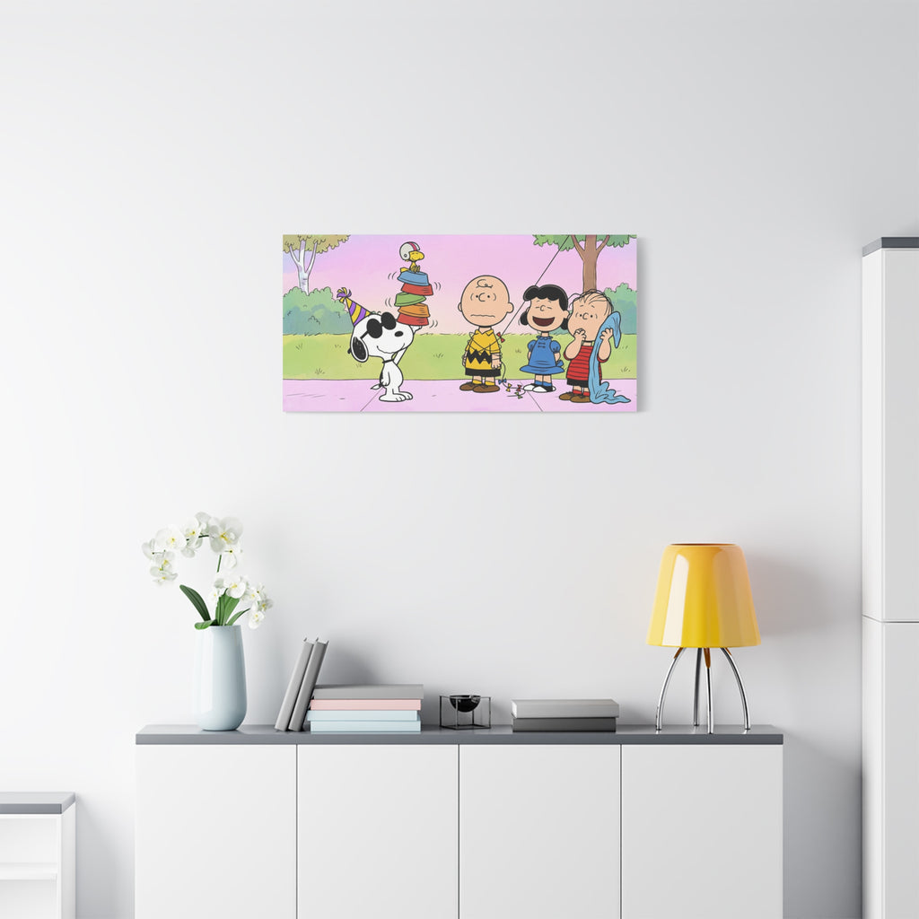 Peanuts Characters Canvas
