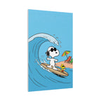 Surfing With Woodstock Canvas