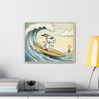 Vintage Surf Art Canvas