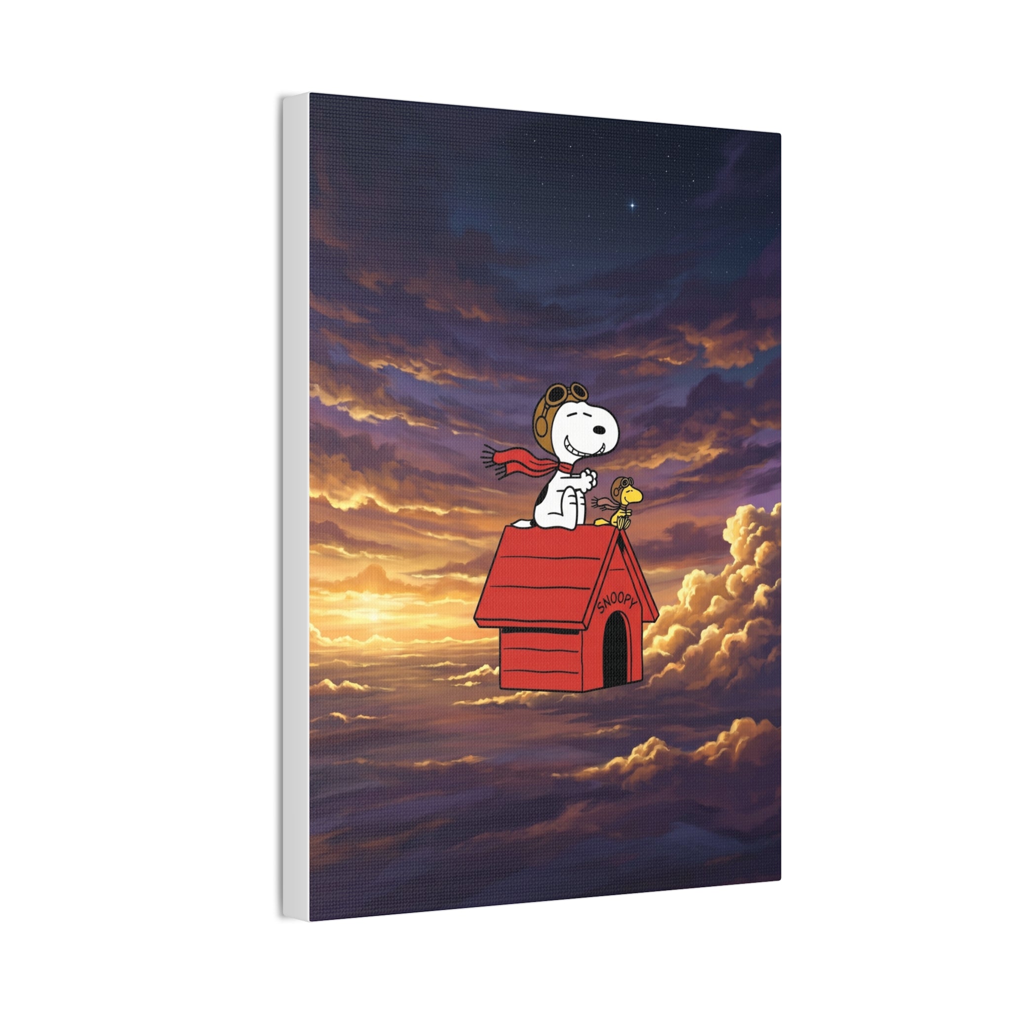 Flying Ace Snoopy Canvas