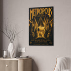 Metropolis Snoopy Canvas