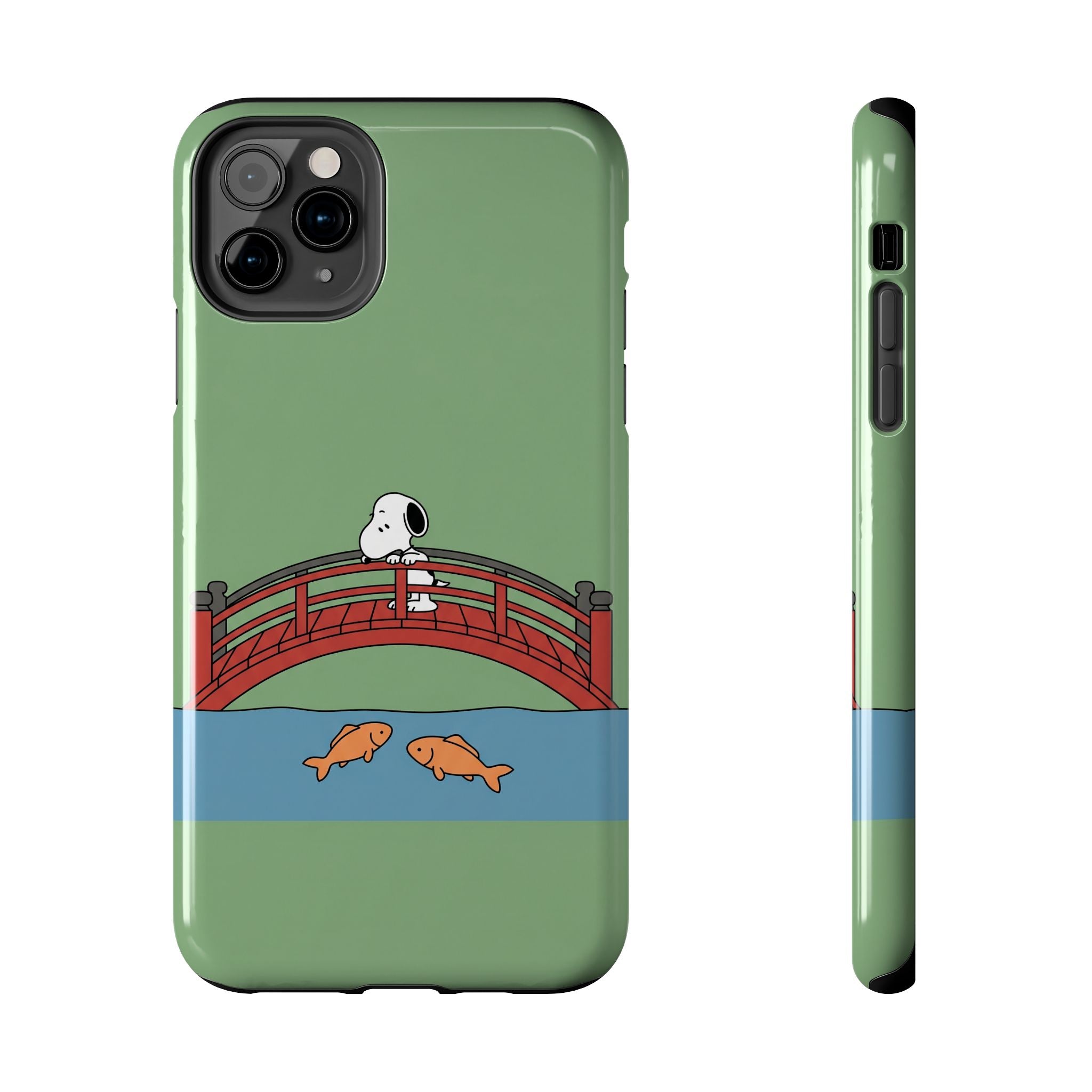 Koi Bridge Phone Case