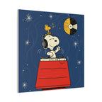 Snoopy DJ Doghouse Canvas