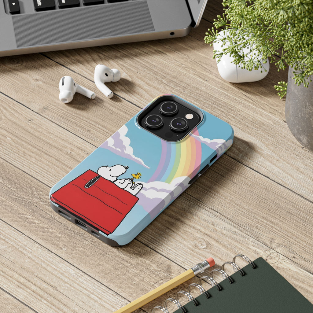 Snoopy Rainbow Phone Case