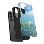 Blue Flower Field Case