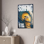 Surfing Snoopy Canvas