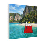 Woodstock Beach Scene Canvas