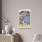 Snoopy License To Chill Canvas