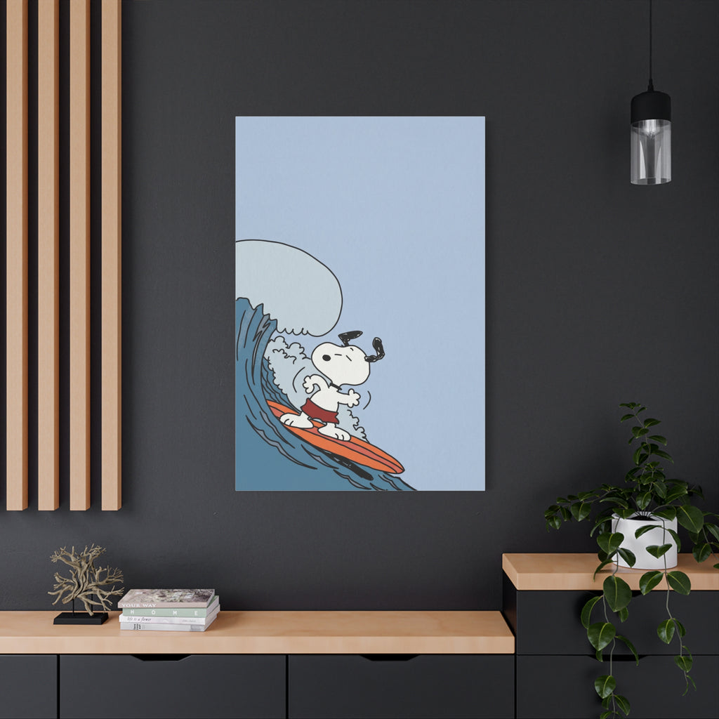 Summer Surf Poster Canvas