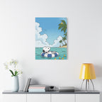 Inner Tube Float Canvas