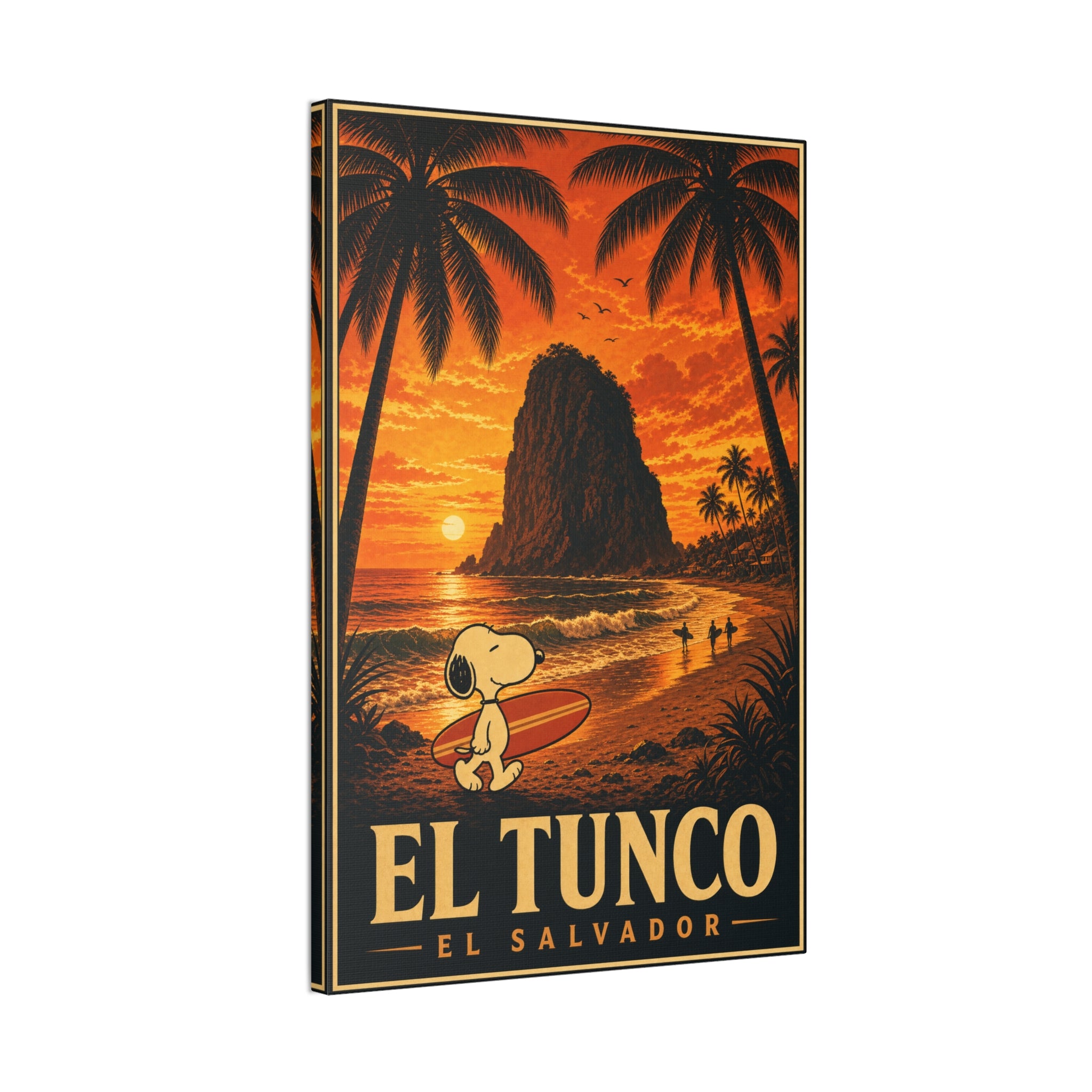 El Tunco Surf Canvas
