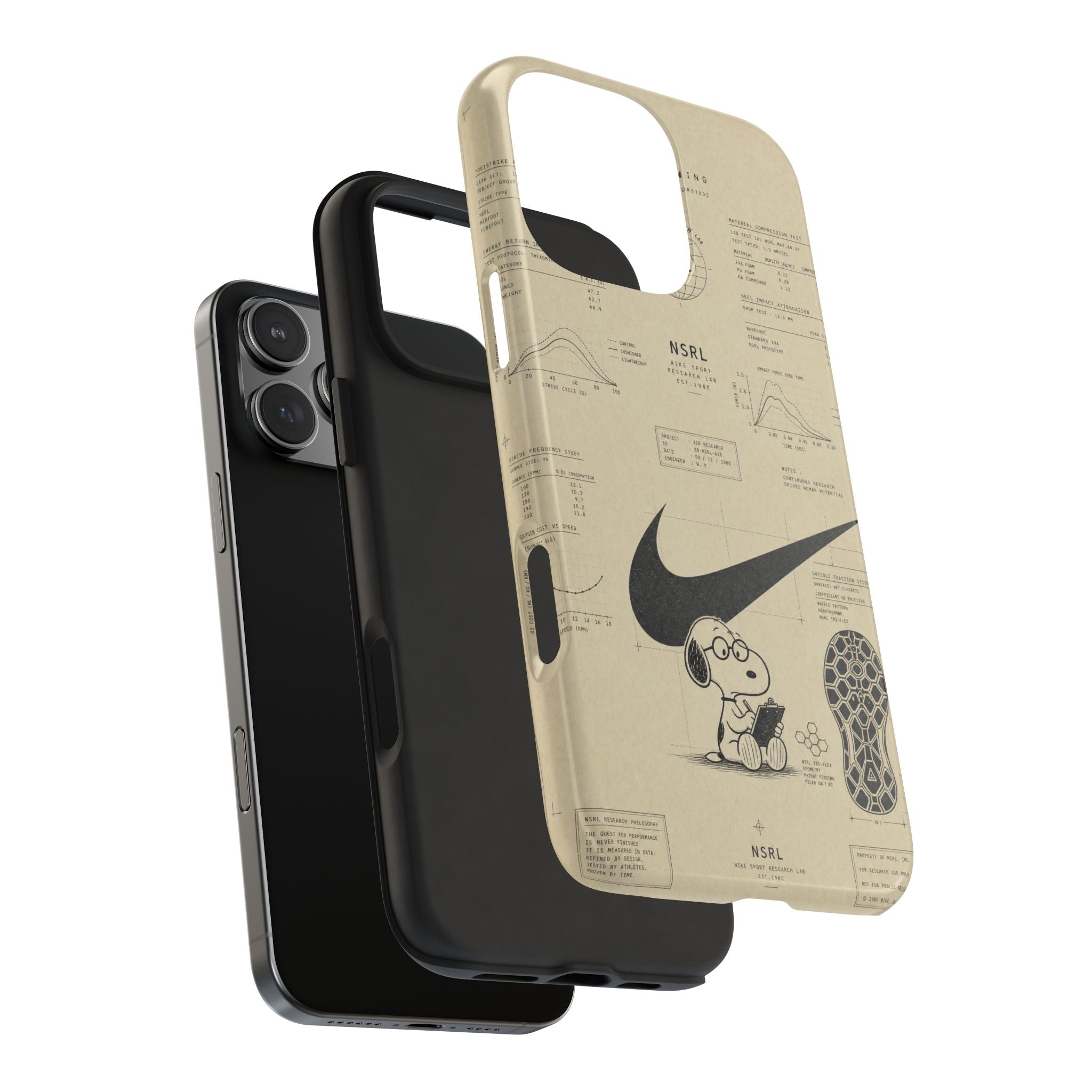 Graph Paper Phone Case