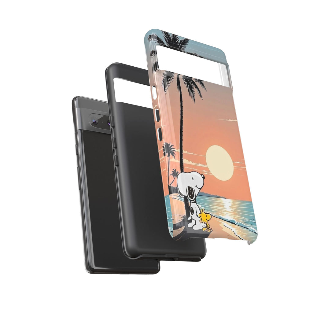 Snoopy Beach Sunset Phone Case