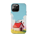 Relaxing Doghouse Phone Case