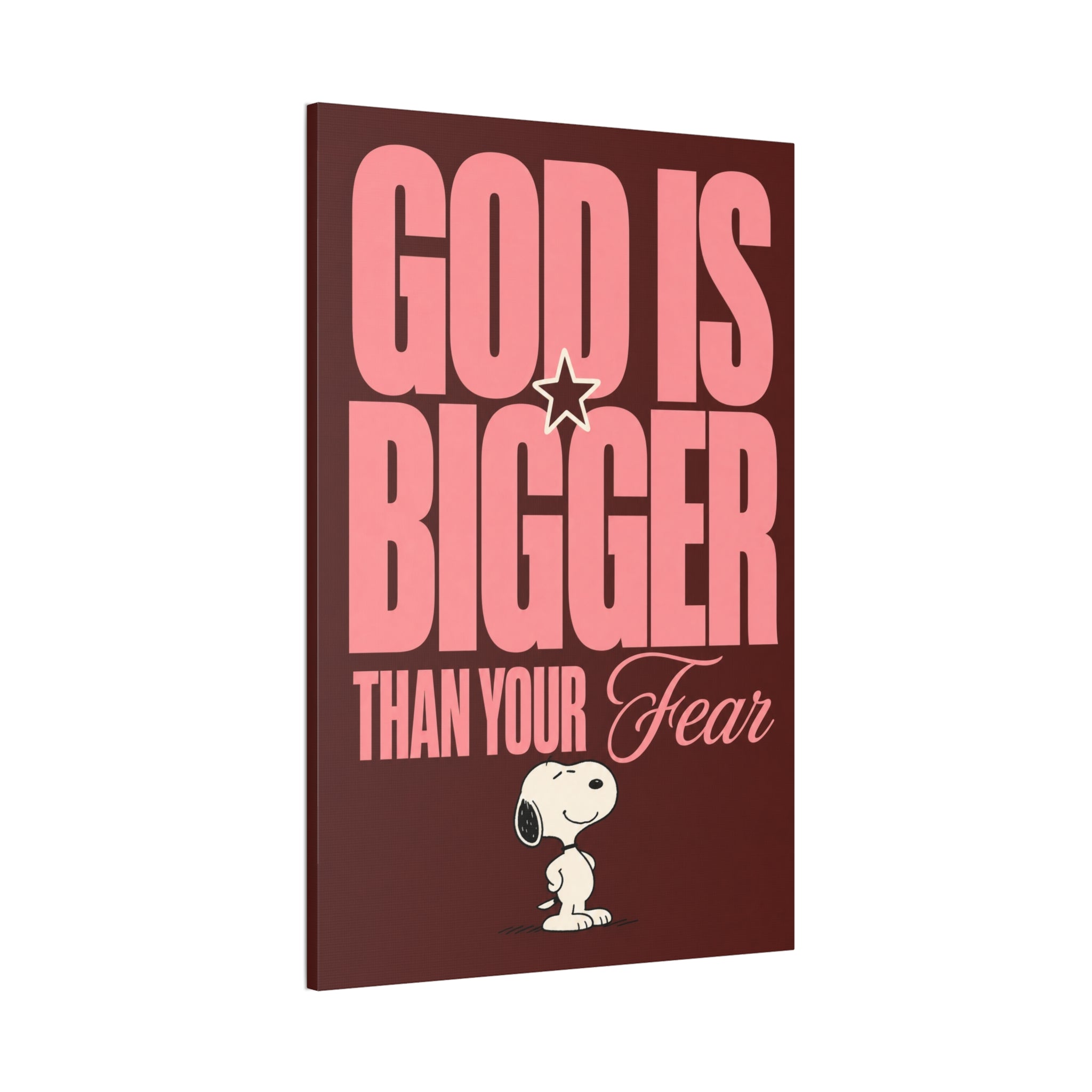 God Is Bigger Canvas