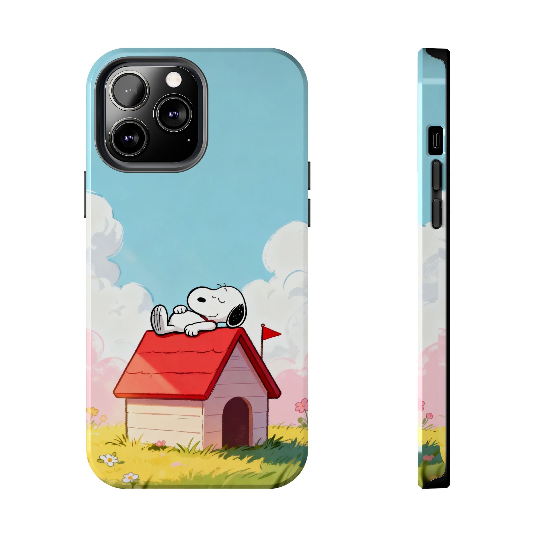 Relaxing Doghouse Phone Case