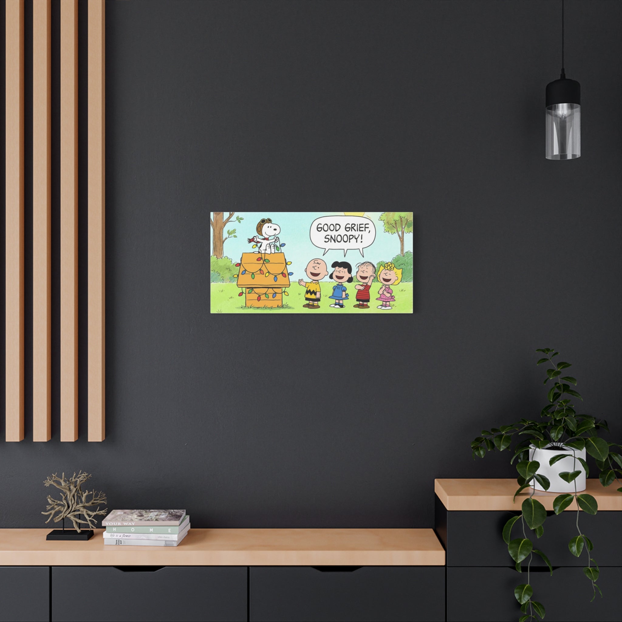 Good Grief Snoopy Canvas