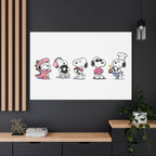 Snoopy Lineup Canvas