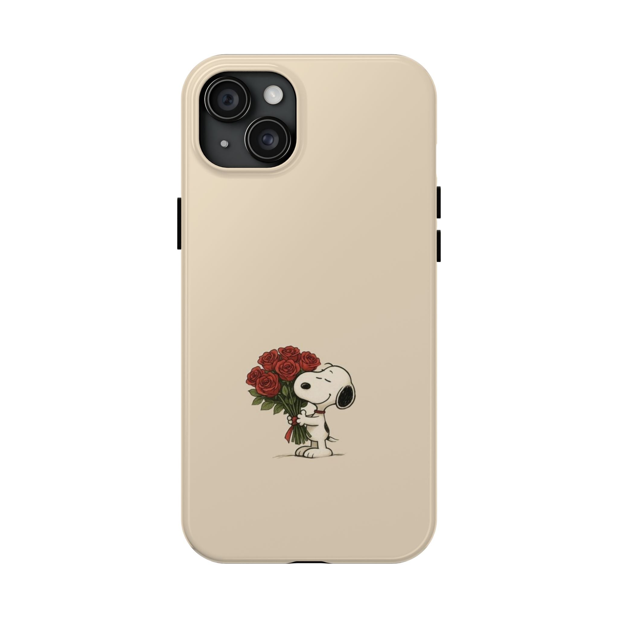 Snoopy Roses Phone Case