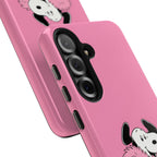 Pink Fuzzy Coat Case