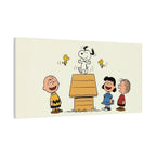Snoopy Dancing Gang Canvas