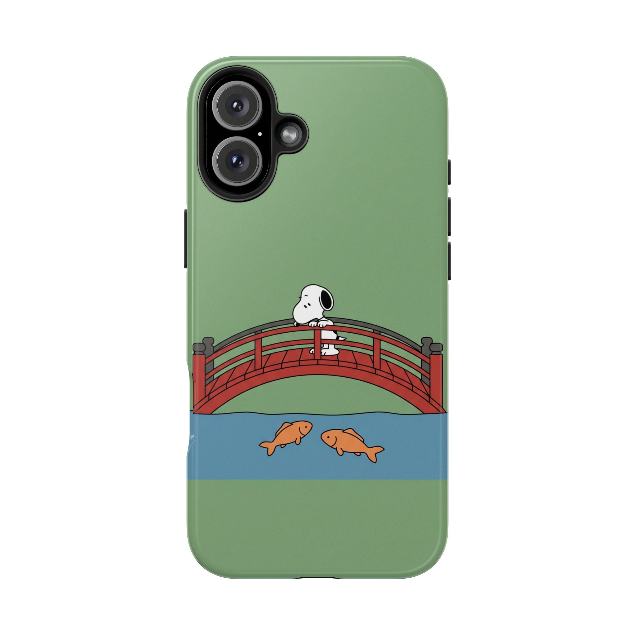 Koi Bridge Phone Case