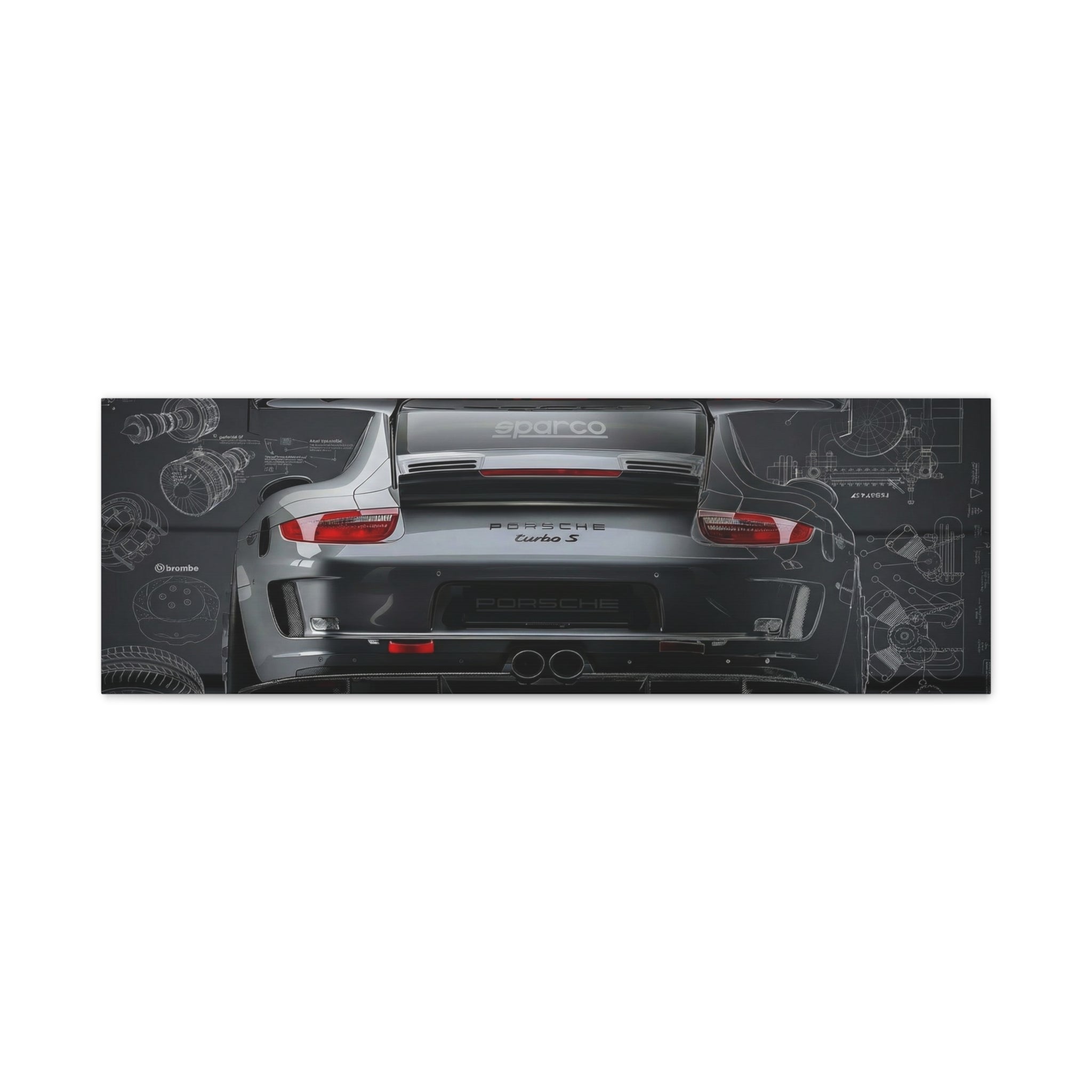 Porsche GT3 RS Canvas